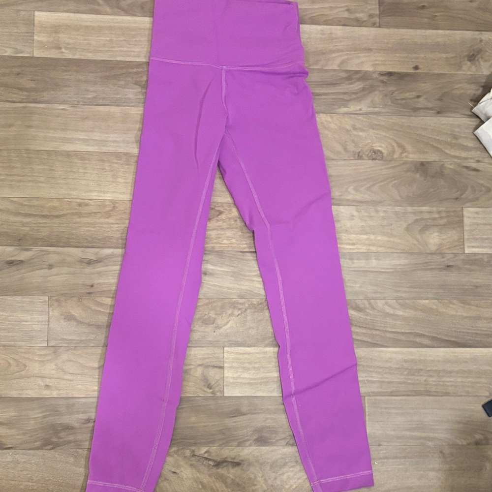 lululemon athletica Purple Leggings Wunder Train